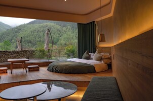 传统双人房, 山景 | 羽绒被、隔音、熨斗/熨板、免费 WiFi