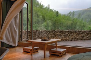 Chambre Double Tradition, vue montagne | Vue de la chambre