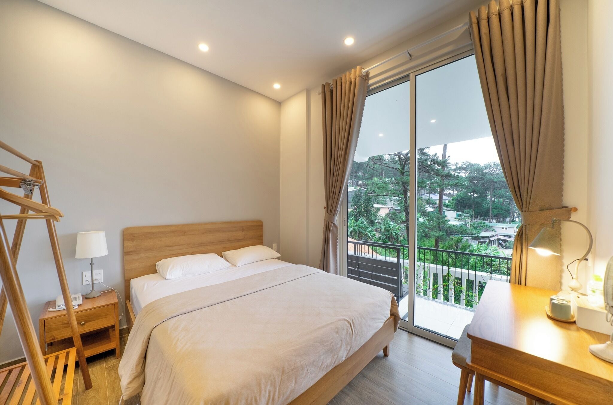 Standard Double Room, Balcony, Hill View | Blackout drapes, iron/ironing board, free WiFi