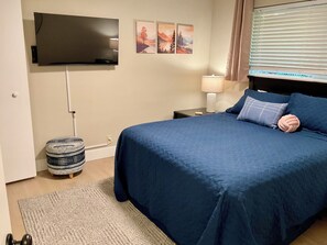 1 habitación, tabla de planchar con plancha, wifi gratis y ropa de cama 