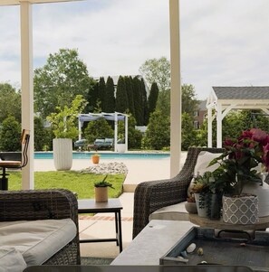 Pool - Stunning World Cup Luxury Home w/ Private Pool, Sleeps 18, Ideal for Groups (Washington Township)