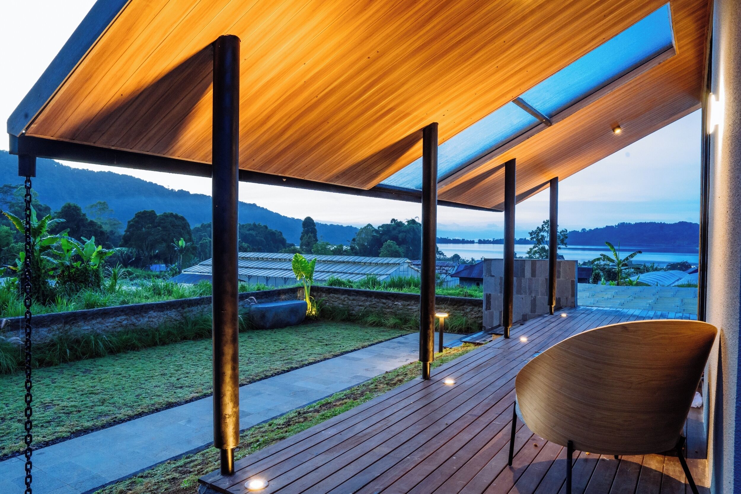 Double or Twin Room, Lake View | Terrace/patio