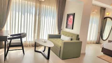 Dobbeltrom – deluxe | Oppholdsområde