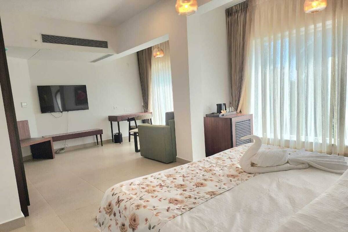 Deluxe-Doppelzimmer | Bügeleisen/Bügelbrett, kostenloses WLAN