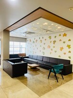 Sala de estar en el lobby