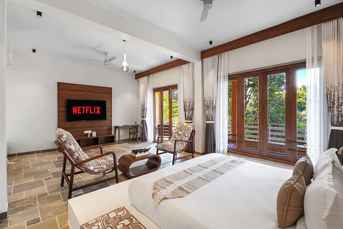 Classic Double Room, Pool View | Free WiFi