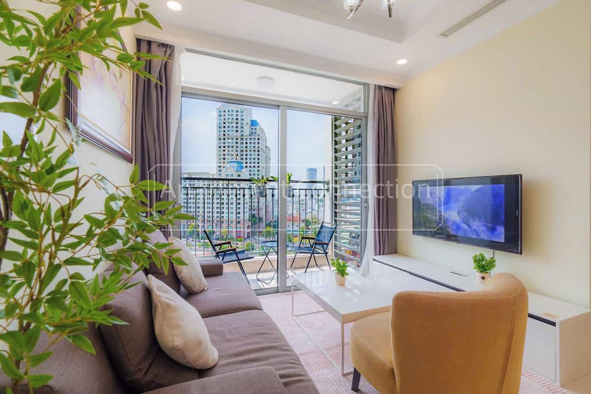 City-Apartment, 1 Schlafzimmer, Balkon, Stadtblick | Balkon