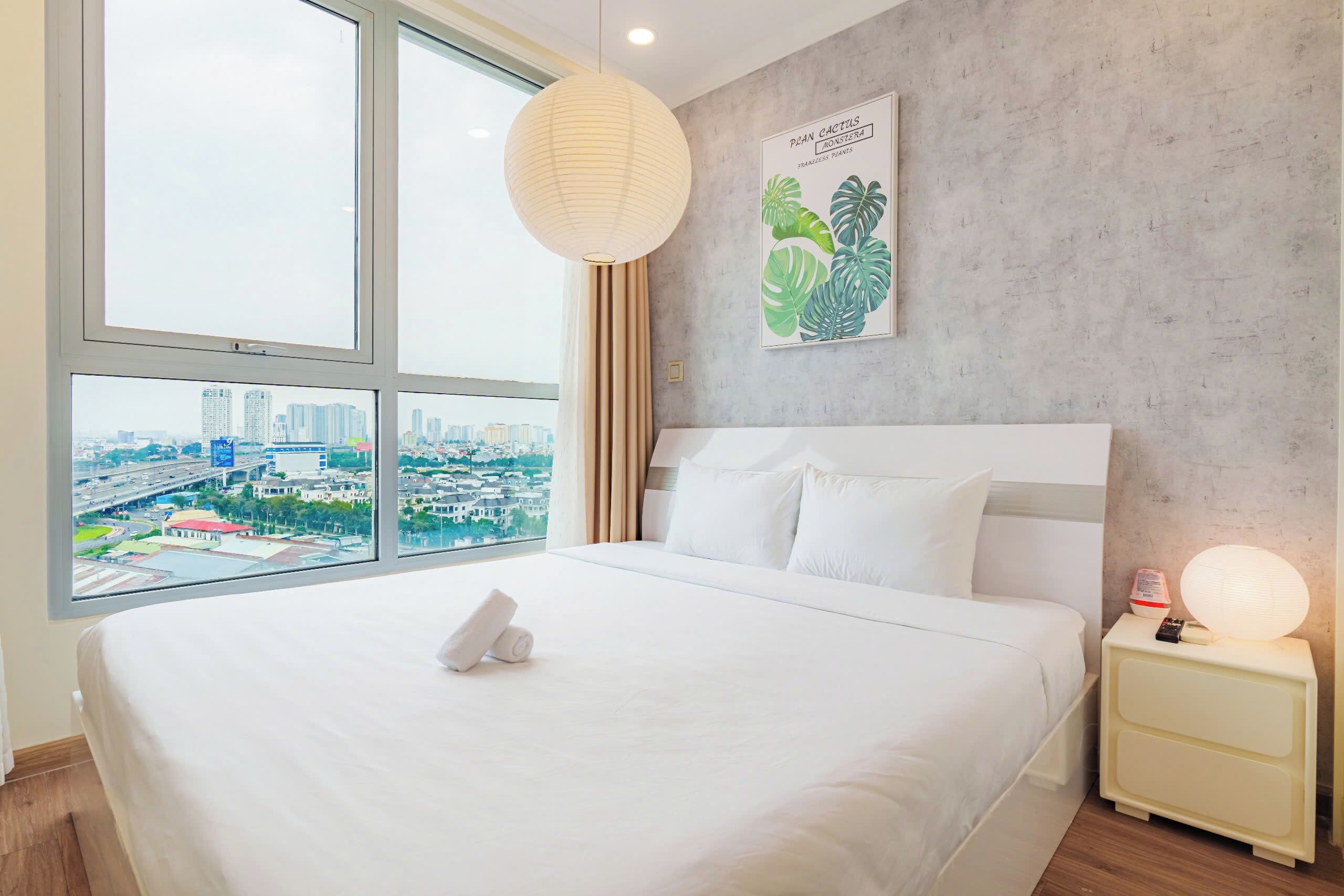 City Apartment, 3 Bedrooms | In-room safe, desk, laptop workspace, blackout curtains