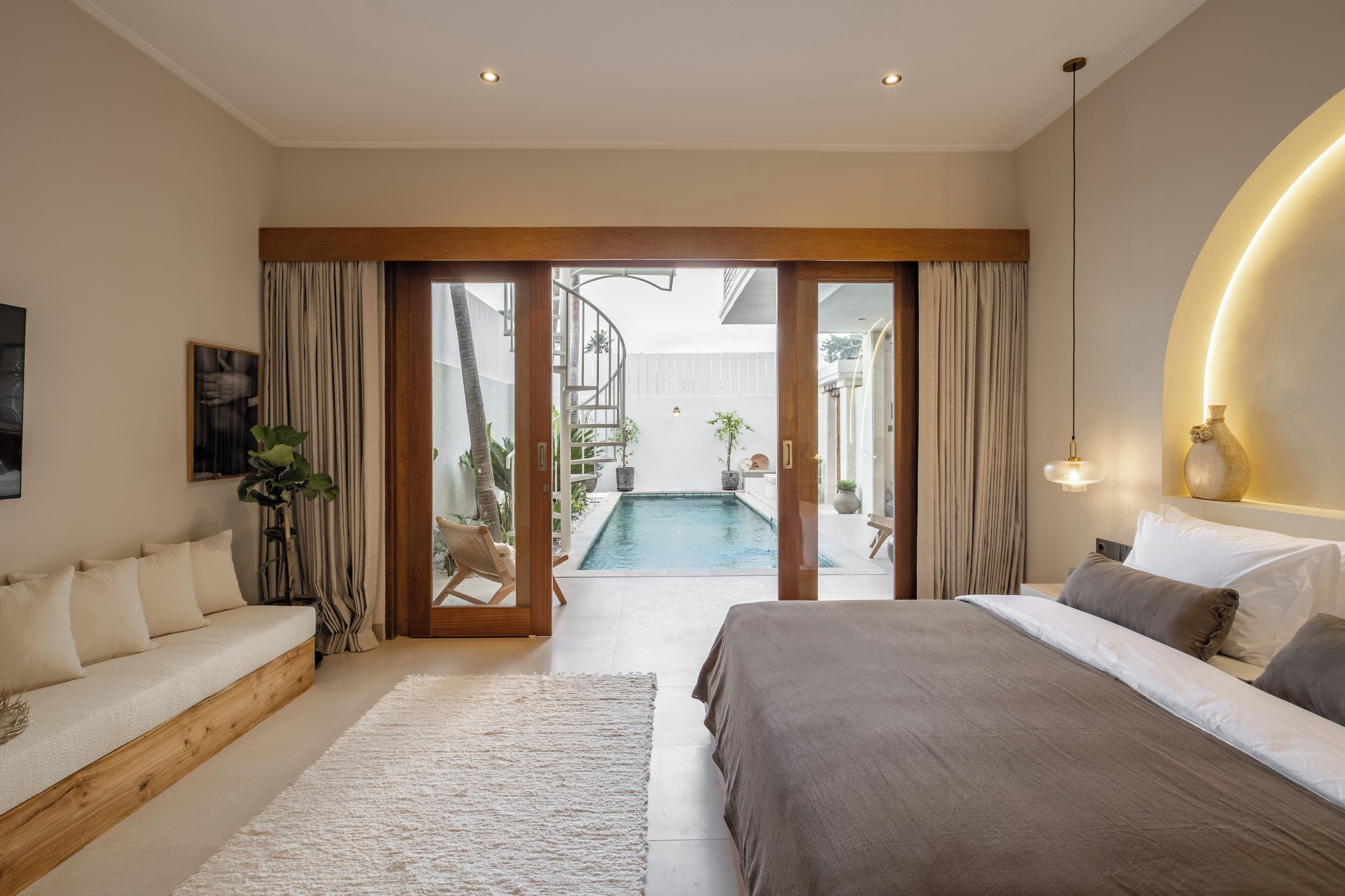 Deluxe Villa, Pool View | Free WiFi, bed sheets