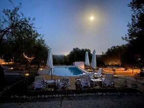 Seasonal outdoor pool - Mennuli & Alivi Organic Farm (Noto)