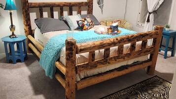 1 sovrum, skrivbord, strykjärn/strykbräda och gratis wi-fi