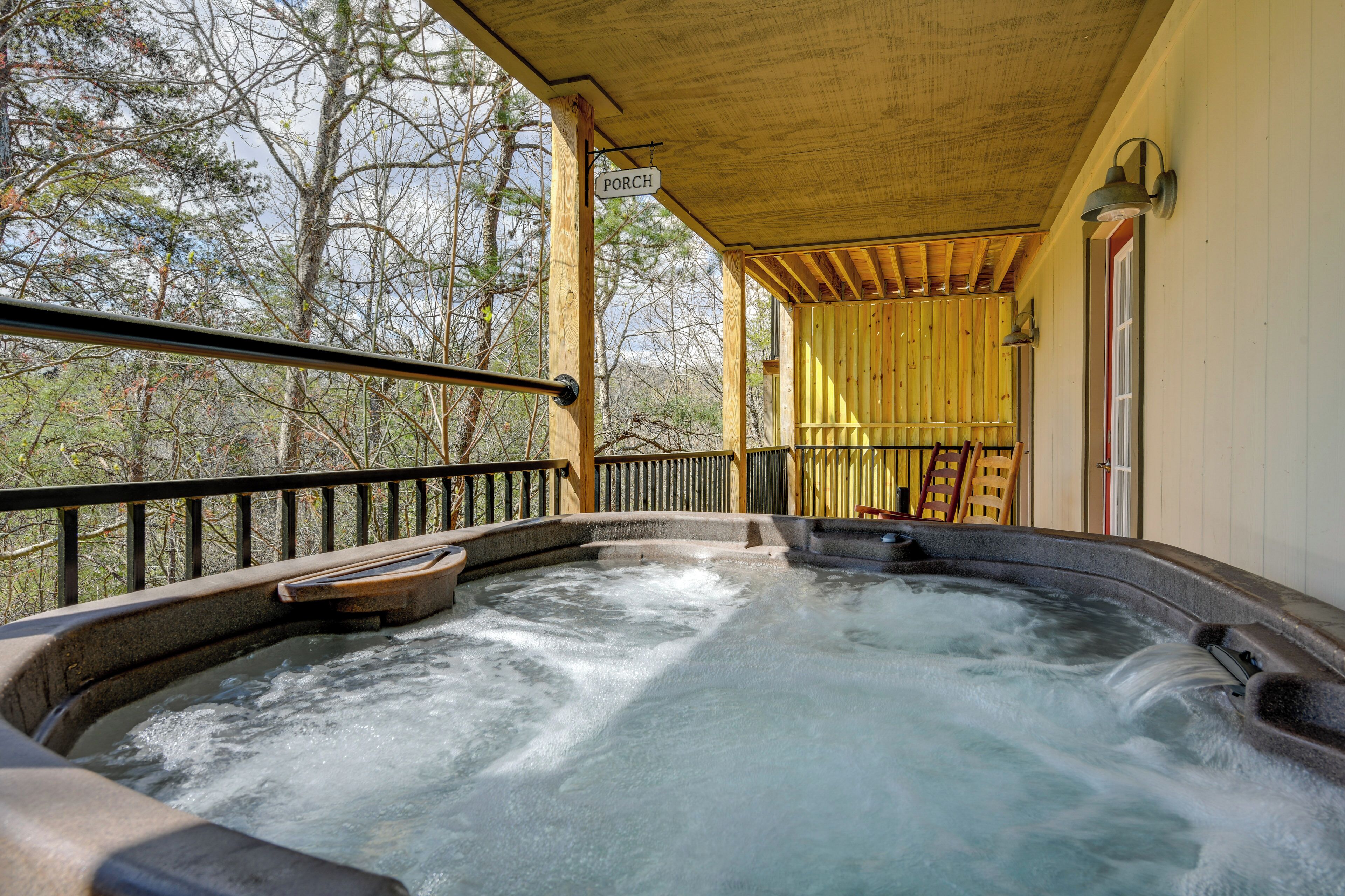 Bain à remous extérieur