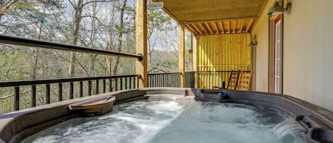 Bain à remous extérieur