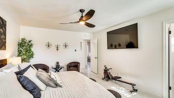 3 chambres, bureau, fer et planche à repasser, accès Internet