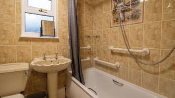 Shower, hair dryer