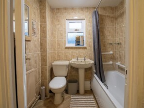 Een douche, een haardroger