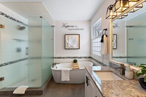 Shower, towels