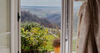 Luxuriöse Villa auf einem Hügel, Weinberg, in der Nähe von Venedig – 12 Personen