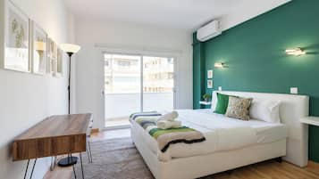 Stadsuitzicht vanuit accommodatie