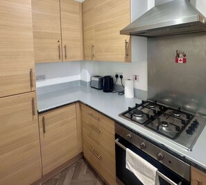 Oven, stovetop, cookware/dishes/utensils - Stylish and Comfortable 3BDR Home (Birmingham)