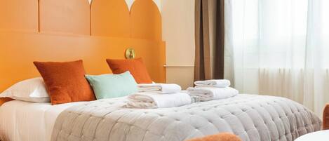 Desk, iron/ironing board, free WiFi, bed sheets