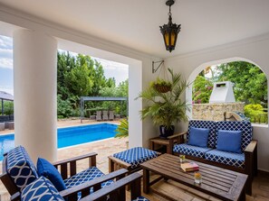 Terrace/patio - VILLA JACARANDA, Quinta do Perogil (Tavira)