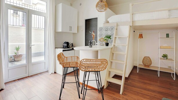 Unclassified image, 1 of 12, button - Charming Studio 1BR/2P - Porte de Clichy (Paris)