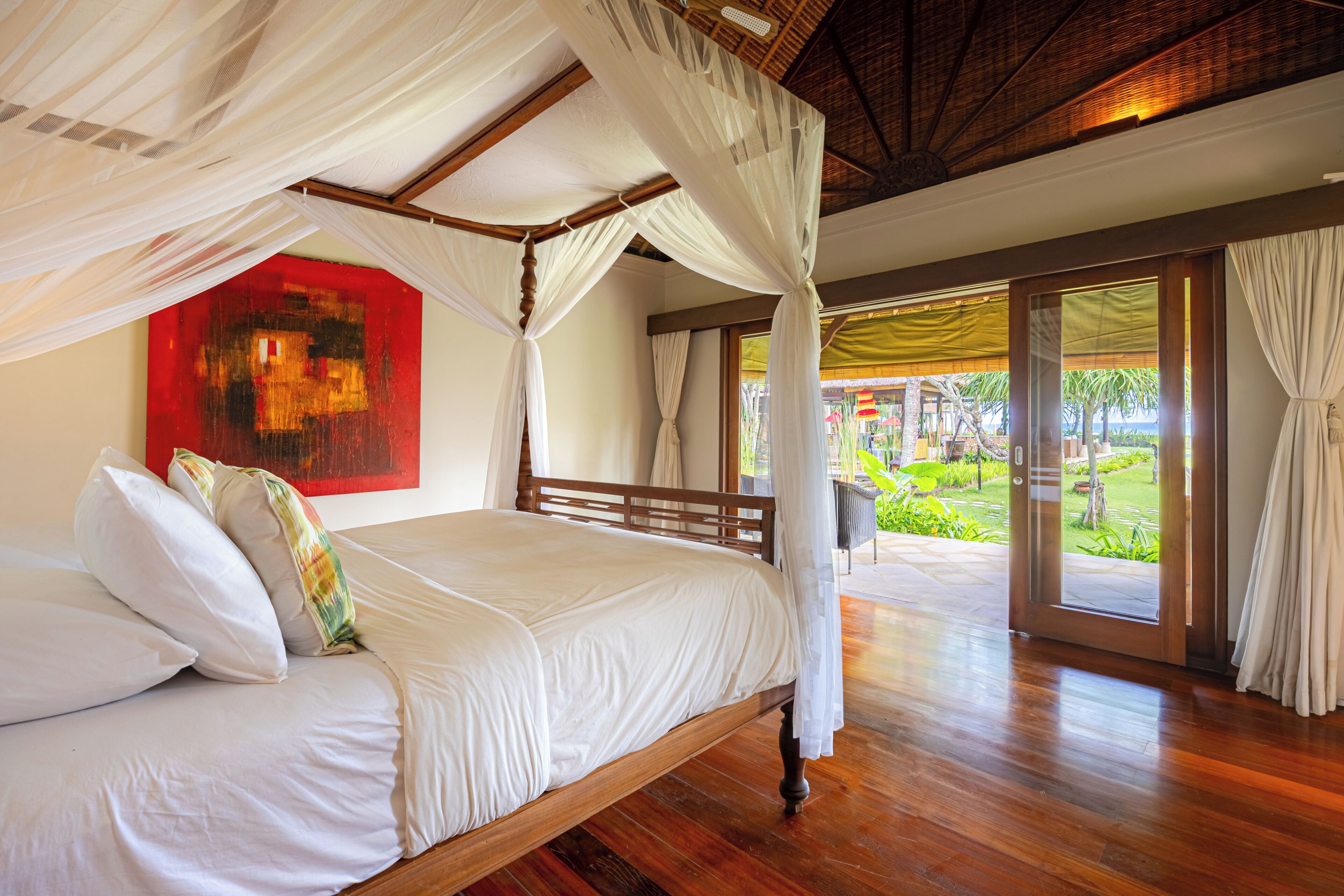 Vila, 5 kamar tidur, menghadap pantai | Brankas, meja kerja, dan Wi-Fi gratis