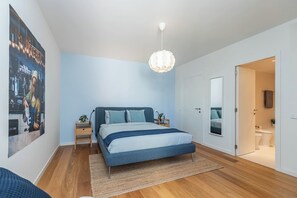 2 makuuhuonetta, silitysrauta/-lauta, ilmainen Wi-Fi