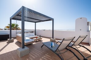 Terrace/patio - APARTMENT VASCO DA GAMA, Costa de Cabanas (Cabanas de tavira)