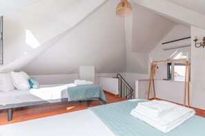 2 habitaciones, tabla de planchar con plancha y wifi gratis 