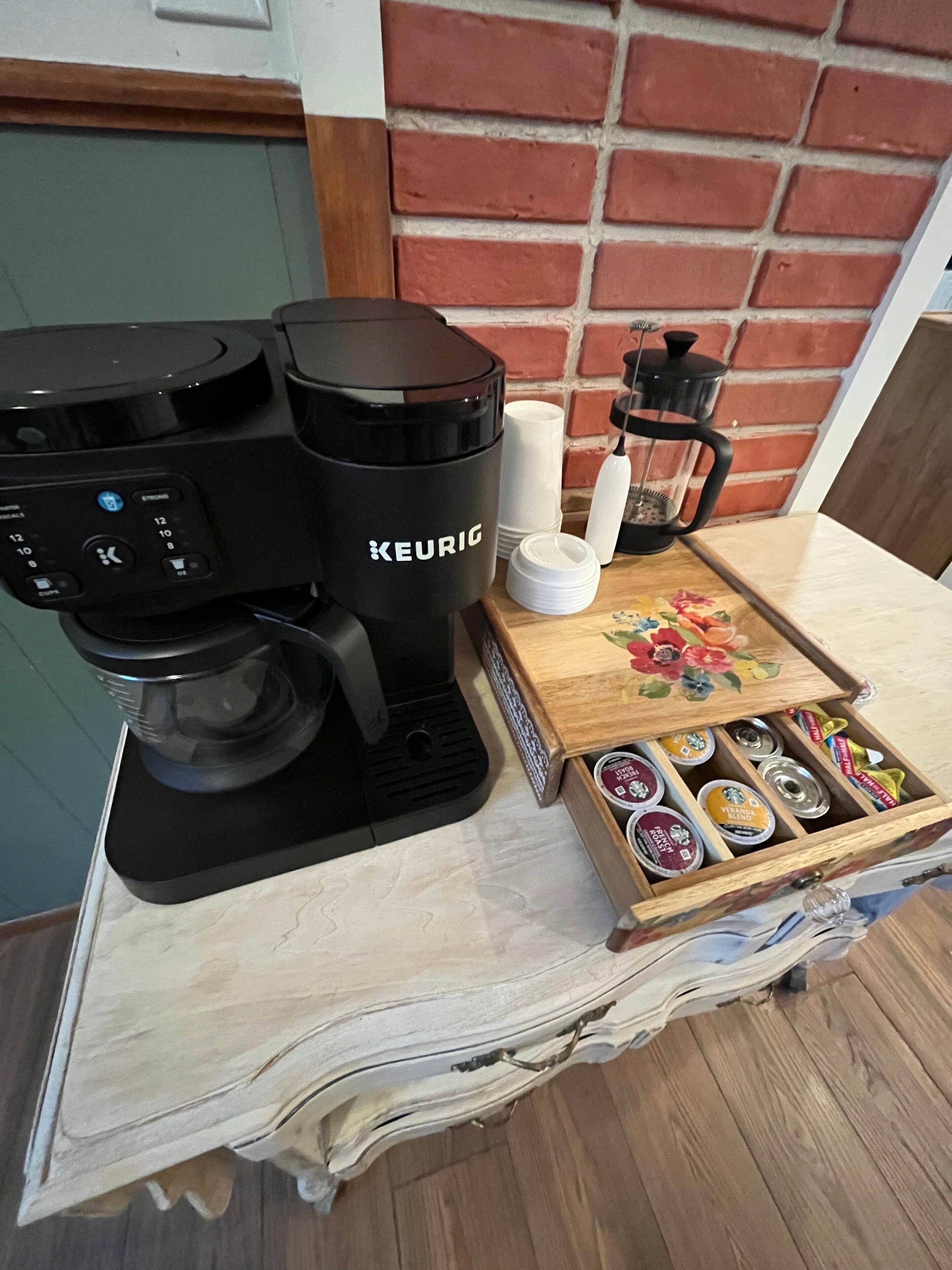 Fully Stocked Coffee Bar