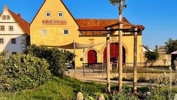 Fassade der Unterkunft