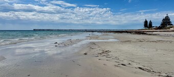 Kailani at Port Hughes - Opposite hole 1 at the Dunes!