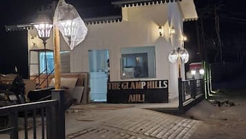 Voorkant van accommodatie