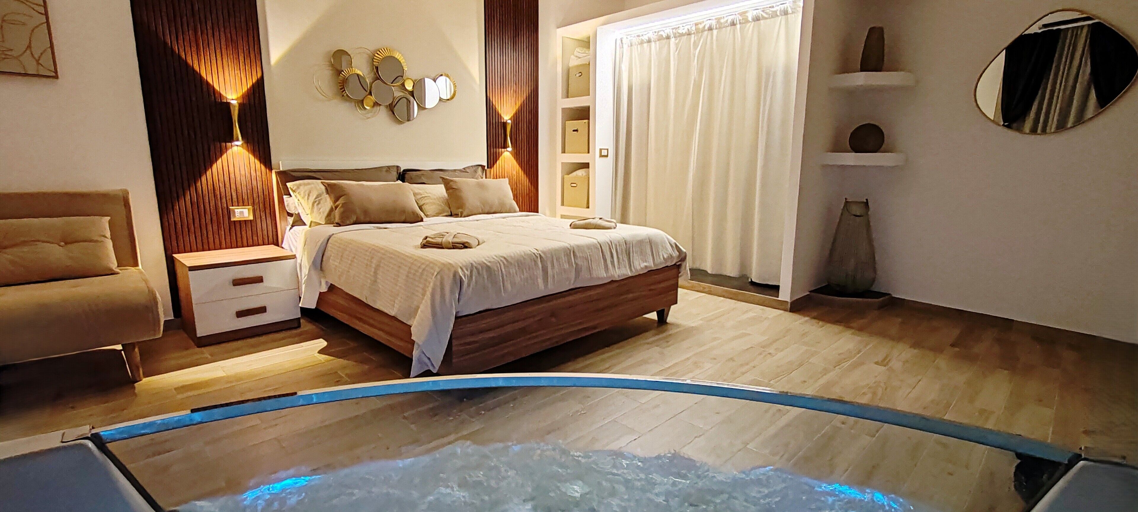 1 soverom, strykejern/-brett, reiseseng for barn og wi-fi (inkludert)