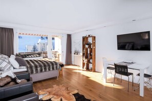 TV - Titlis Studio Engelberg with Balcony & great View (Engelberg)