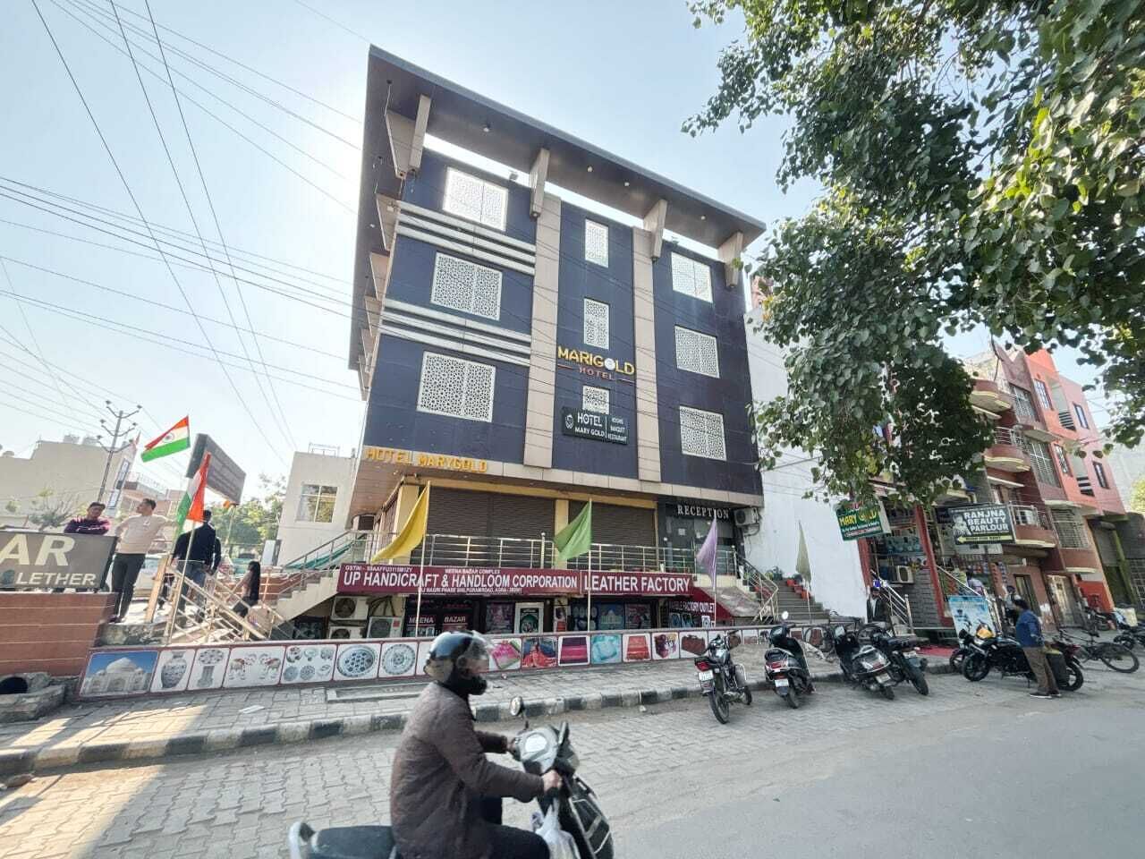 Voorkant van accommodatie