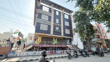 Voorkant van accommodatie