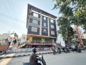 Voorkant van accommodatie