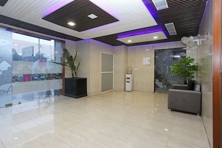 Parte interna. The Ashoka Hotel