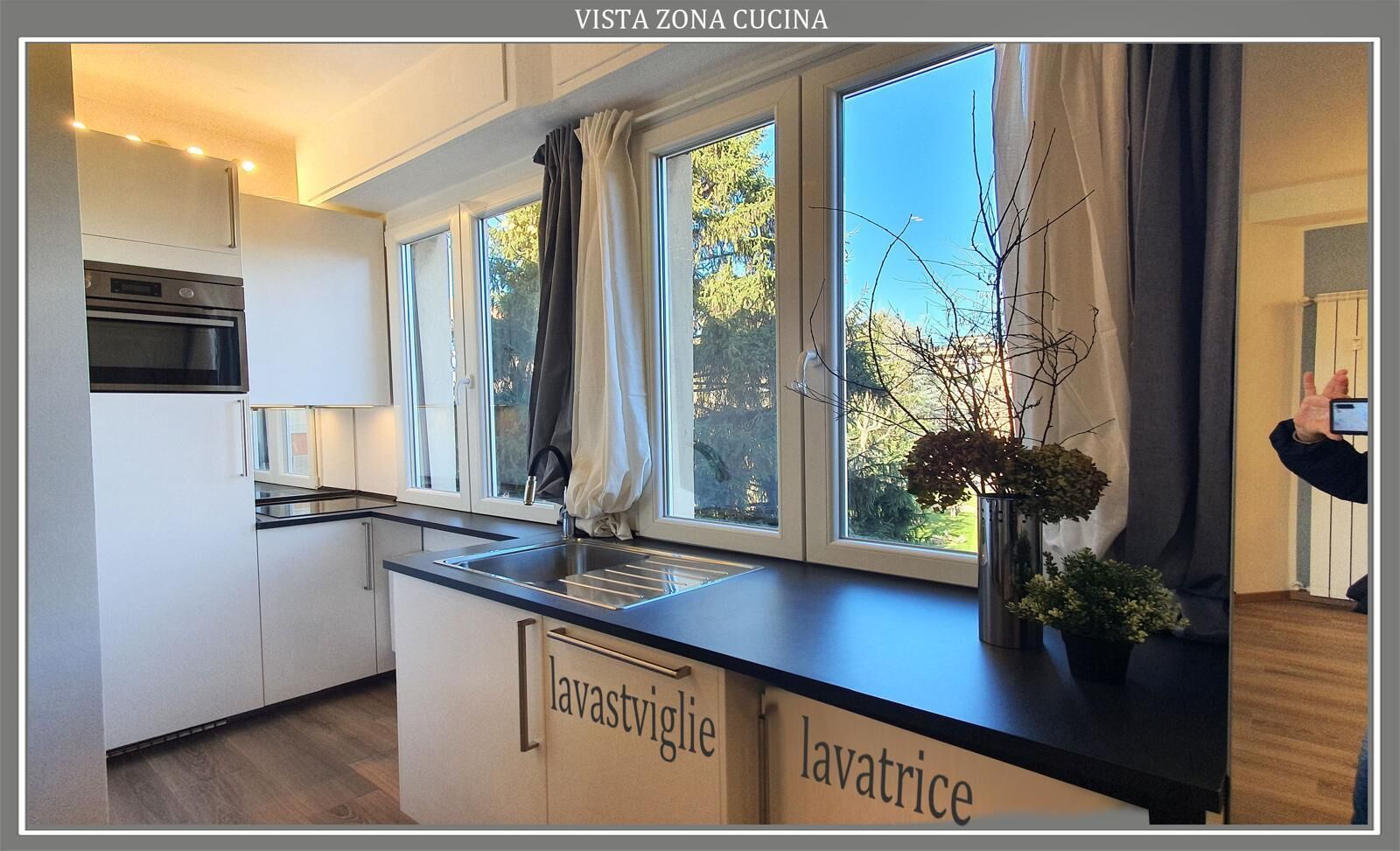 Mikrowelle, Ofen, Herdplatte, Geschirrspüler