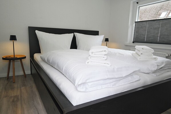Room - The Lodge I - Cozy Vacation Apartment with a Garden (Büsum)