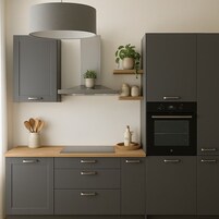 Apartamento, sacada, vista para a cidade | Cozinha privada