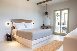 In-room safe, individually decorated, individually furnished - Althea Anafi Suites  (Anafi)