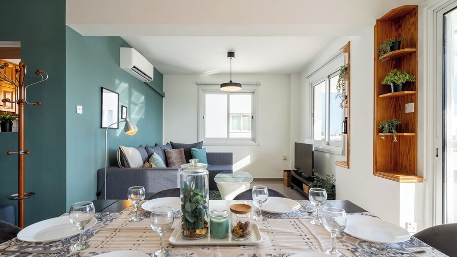 Jayde 2-BR Apt. & Balcony in Larnaca