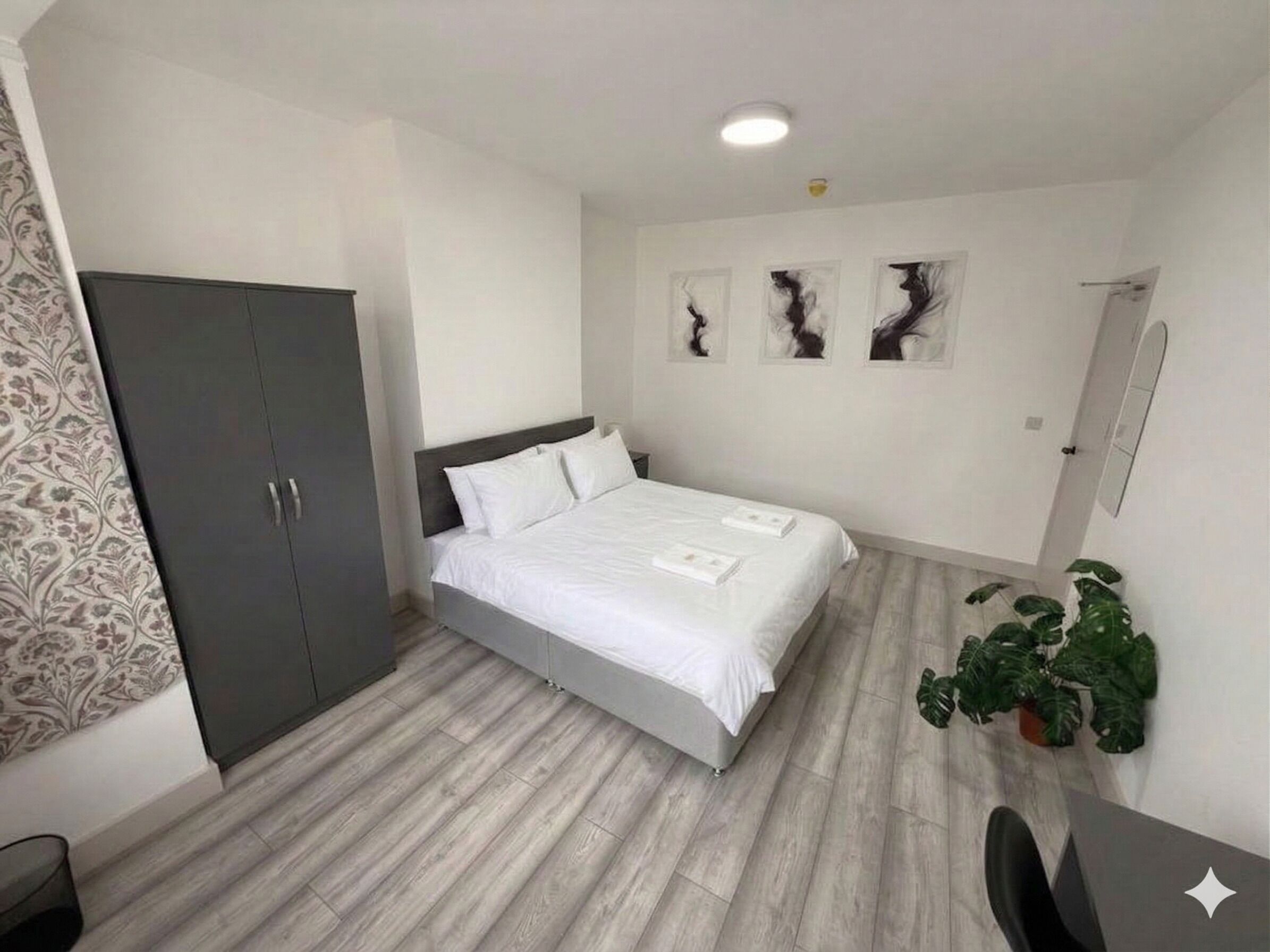 Casa ejecutiva, baño compartido