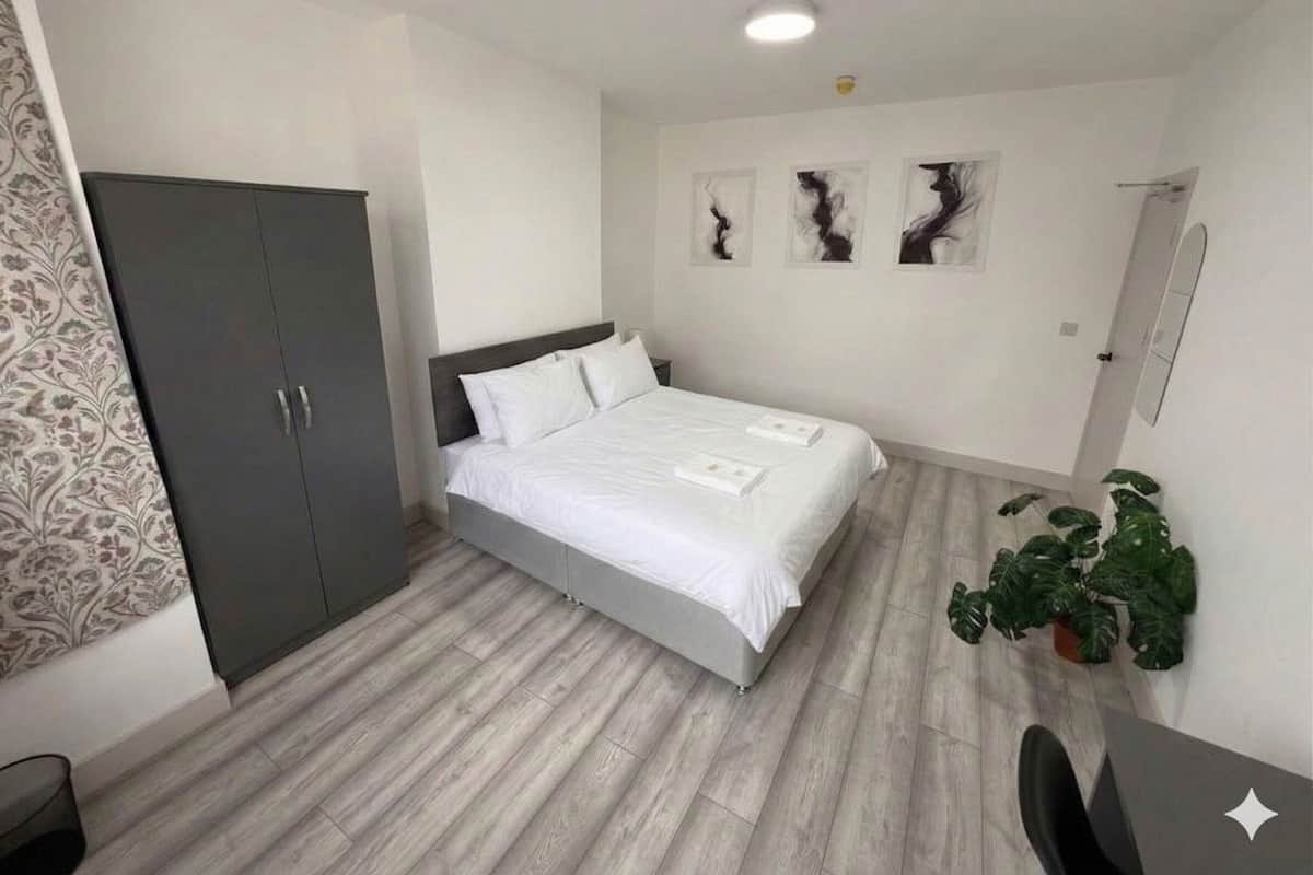 Casa ejecutiva, baño compartido