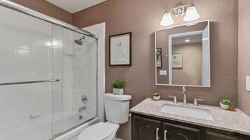 Towels, soap, toilet paper