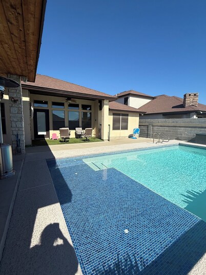 Family-Friendly 3BR Oasis with Pool and Shaded Pergola